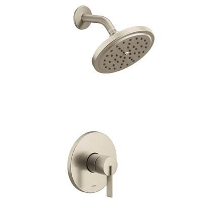 Cia M-CORE 2-Series Eco Performance 1-Handle Shower Trim Kit in Brushed Nickel (Valve Sold Separately) by Moen