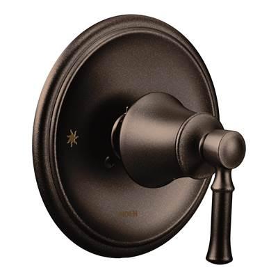 Dartmoor Posi-Temp Single-Handle Wall-Mount Shower Only Faucet Trim Kit in Oil Rubbed Bronze (Valve Sold Separately) by Moen