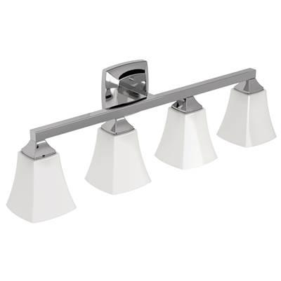 Chrome Four Globe Bath Light by Moen
