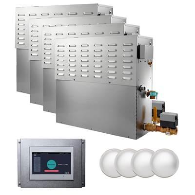 CU 120000-Watt Steam Generator with Integrated Control and Commercial Steamhead by Mr. Steam