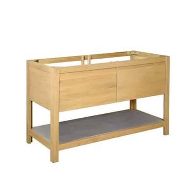 48'' Solace Vanity in Sunrise Oak with Ash Shelf