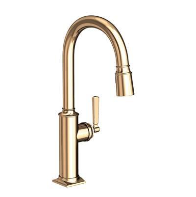 Adams Pull-Down Kitchen Faucet by Newport Brass