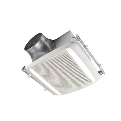 ULTRA GREEN ZB Series 110 CFM Multi-Speed Ceiling Bathroom Exhaust Fan with LED Light, ENERGY STAR*