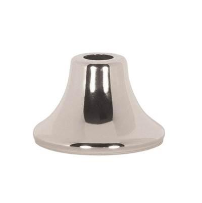 1-3/4'' Steel Neck 1/8 Slip Polished Nickel by Satco