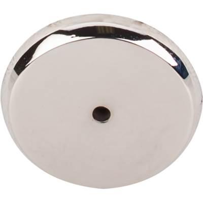 Aspen II Round Backplate 1 3/4 Inch Polished Nickel by Top Knobs
