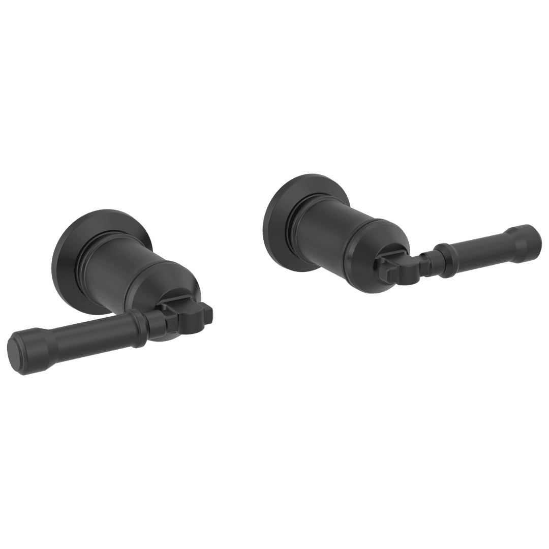 BroderickE Wall Mount Bathroom Faucet Handle Kit-Lever by Delta Faucet