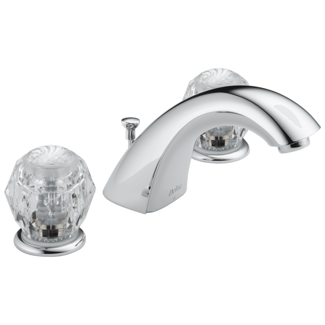 Classic Two Handle Widespread Bathroom Faucet by Delta Faucet