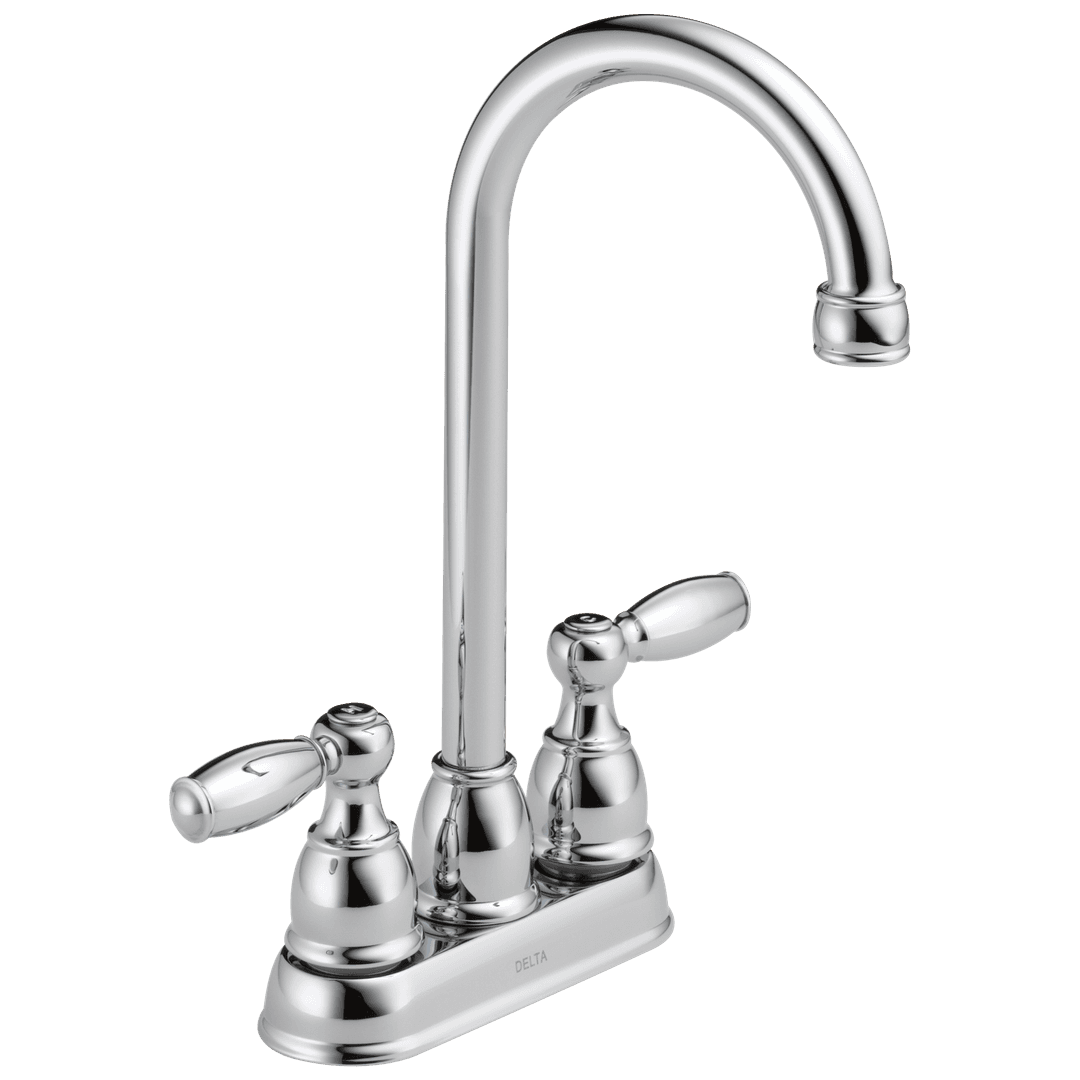 Foundations Two Handle Bar / Prep Faucet - Chrome by Delta Faucet
