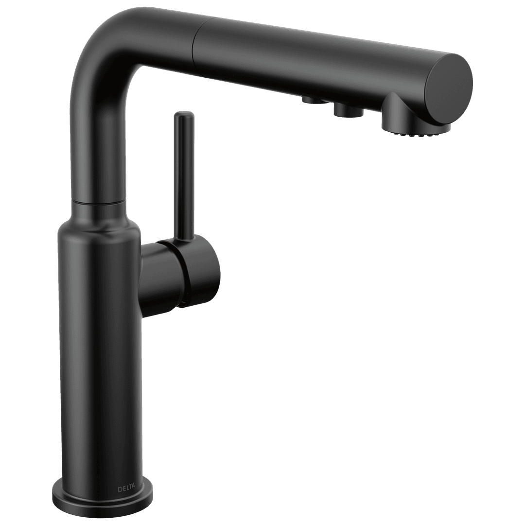 DaneriE Single Handle Pull-Out Kitchen Faucet by Delta Faucet