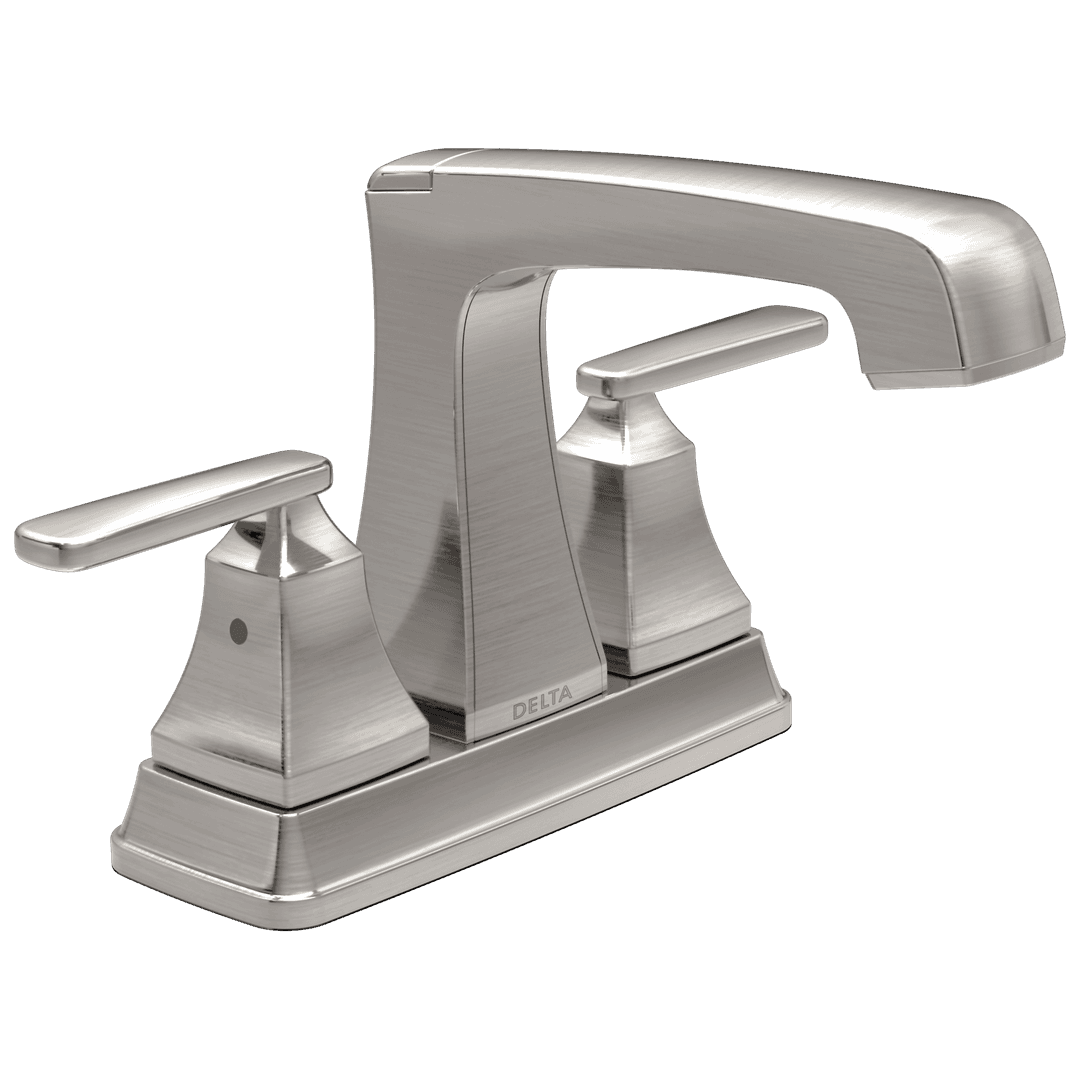 Ashlyn Two Handle Centerset Bathroom Faucet by Delta Faucet
