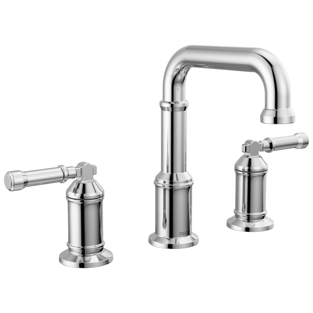 BroderickE Two Handle Widespread Bathroom Faucet by Delta Faucet