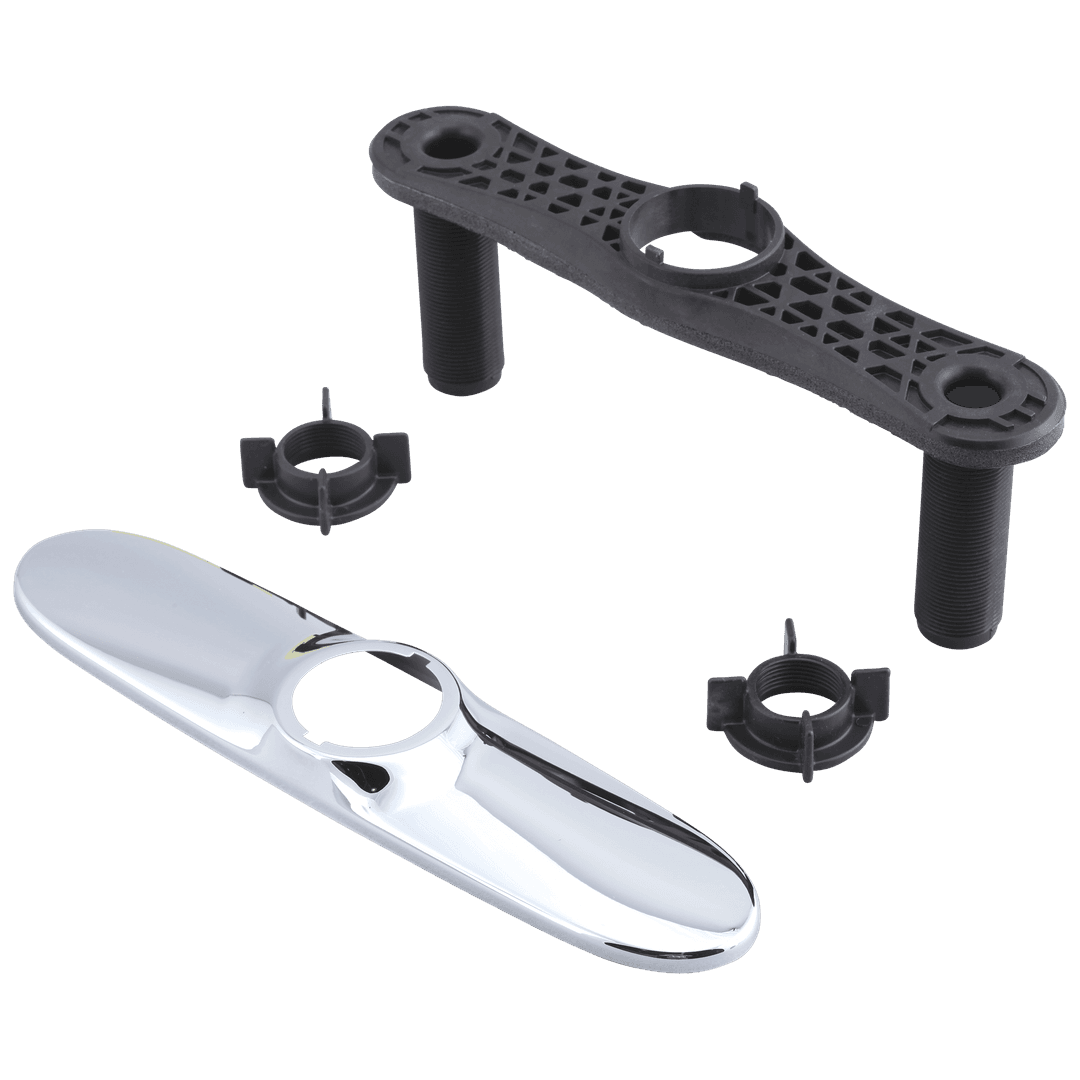 Essa Escutcheon w/ Baseplate & Nuts by Delta Faucet