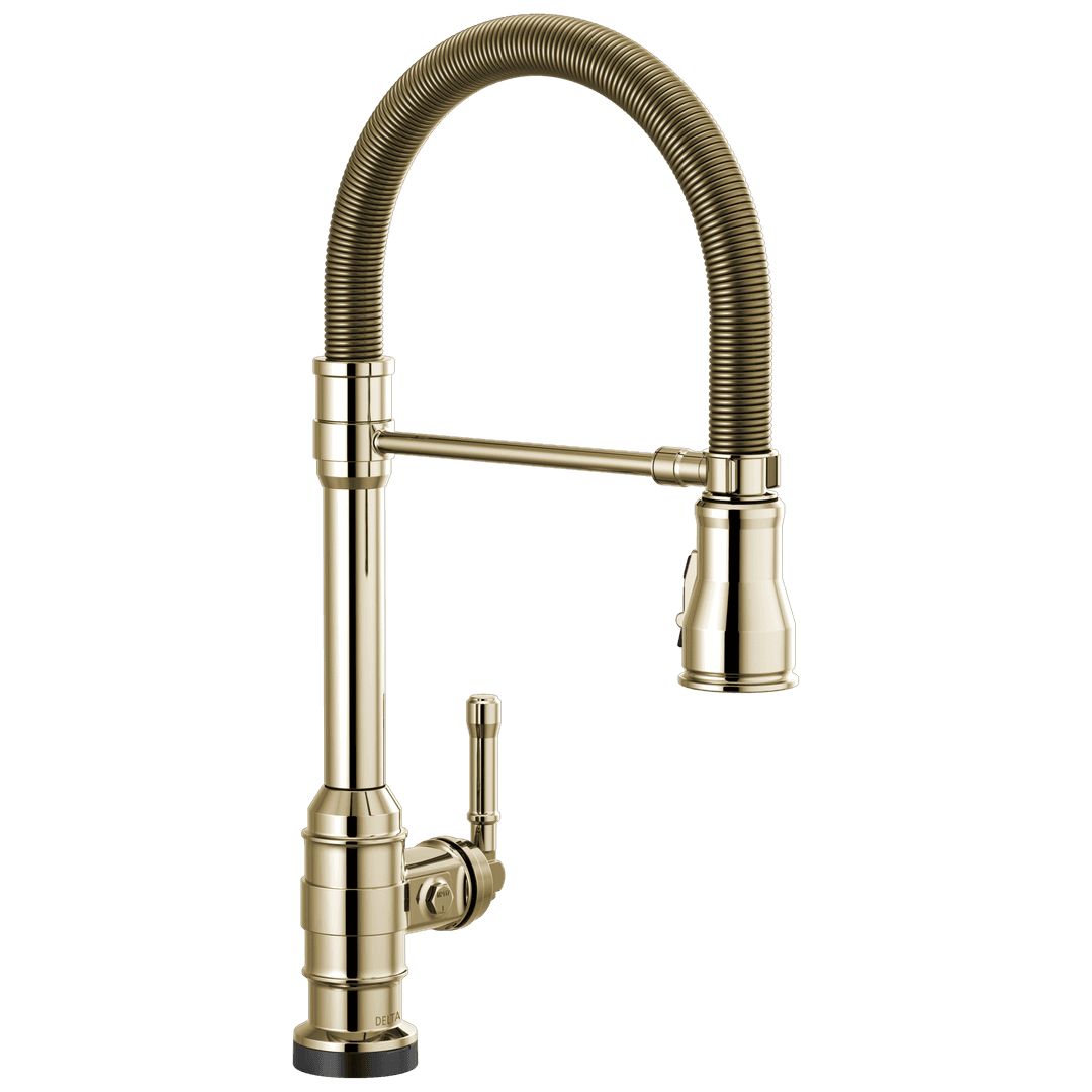 Broderick: Touch<sub>2</sub>O Technology Kitchen Faucet with Touchless Technology by Delta Faucet