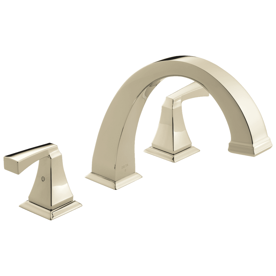 DrydenE Roman Tub Trim - Polished Nickel by Delta Faucet