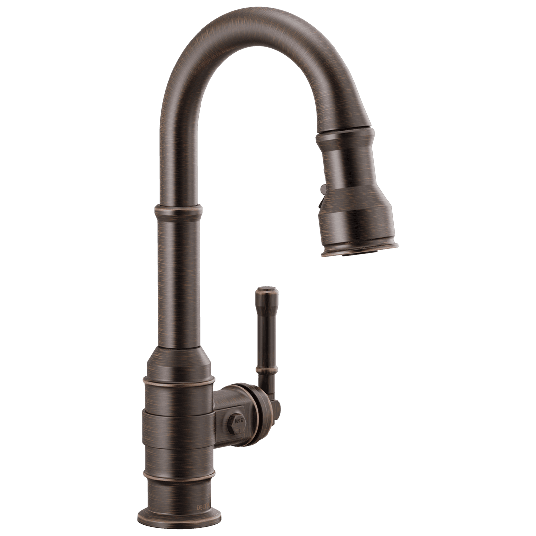 BroderickE Single Handle Pull-Down Bar/Prep Faucet by Delta Faucet