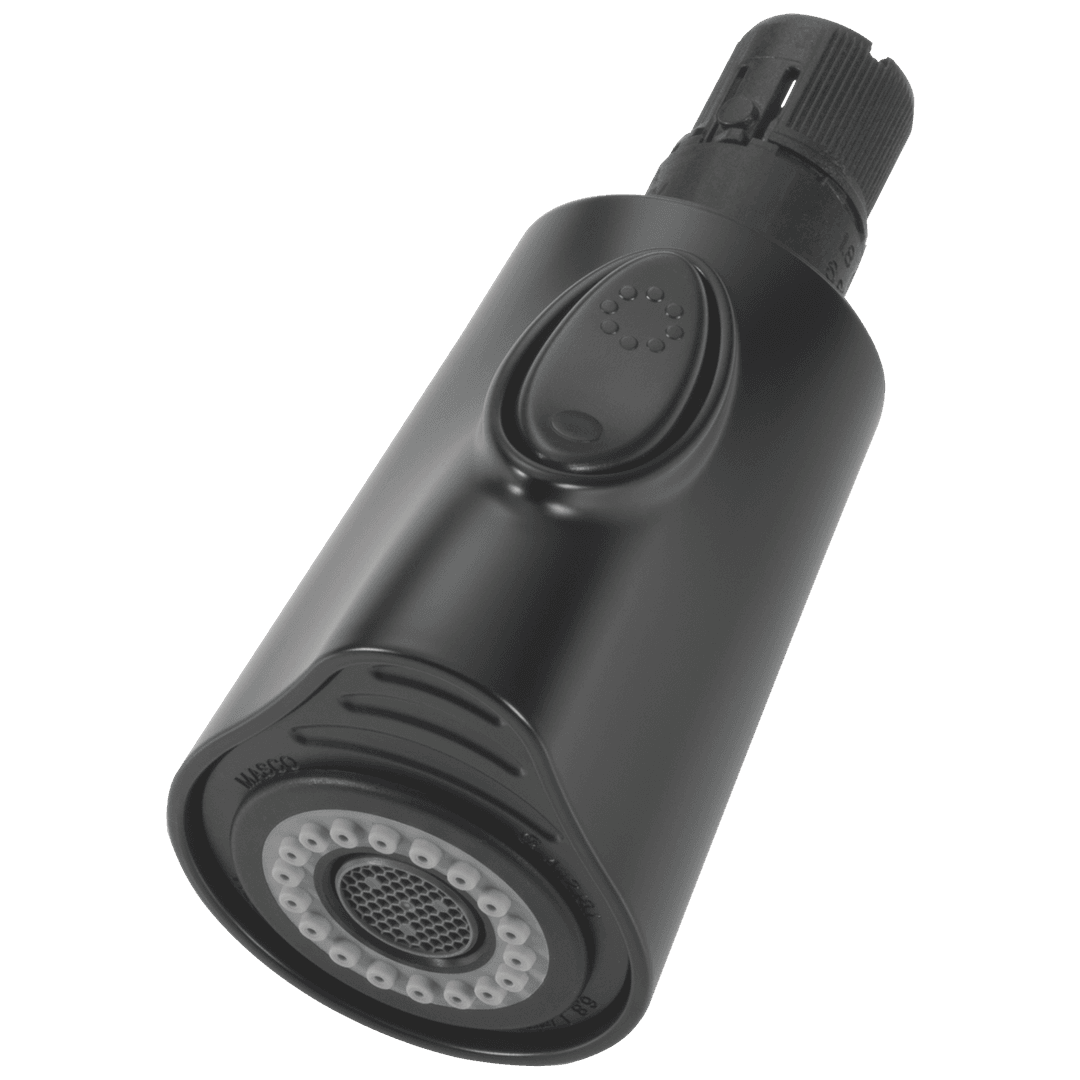 EsqueE Spray & Hose Assembly - Pull-Down - Matte Black by Delta Faucet