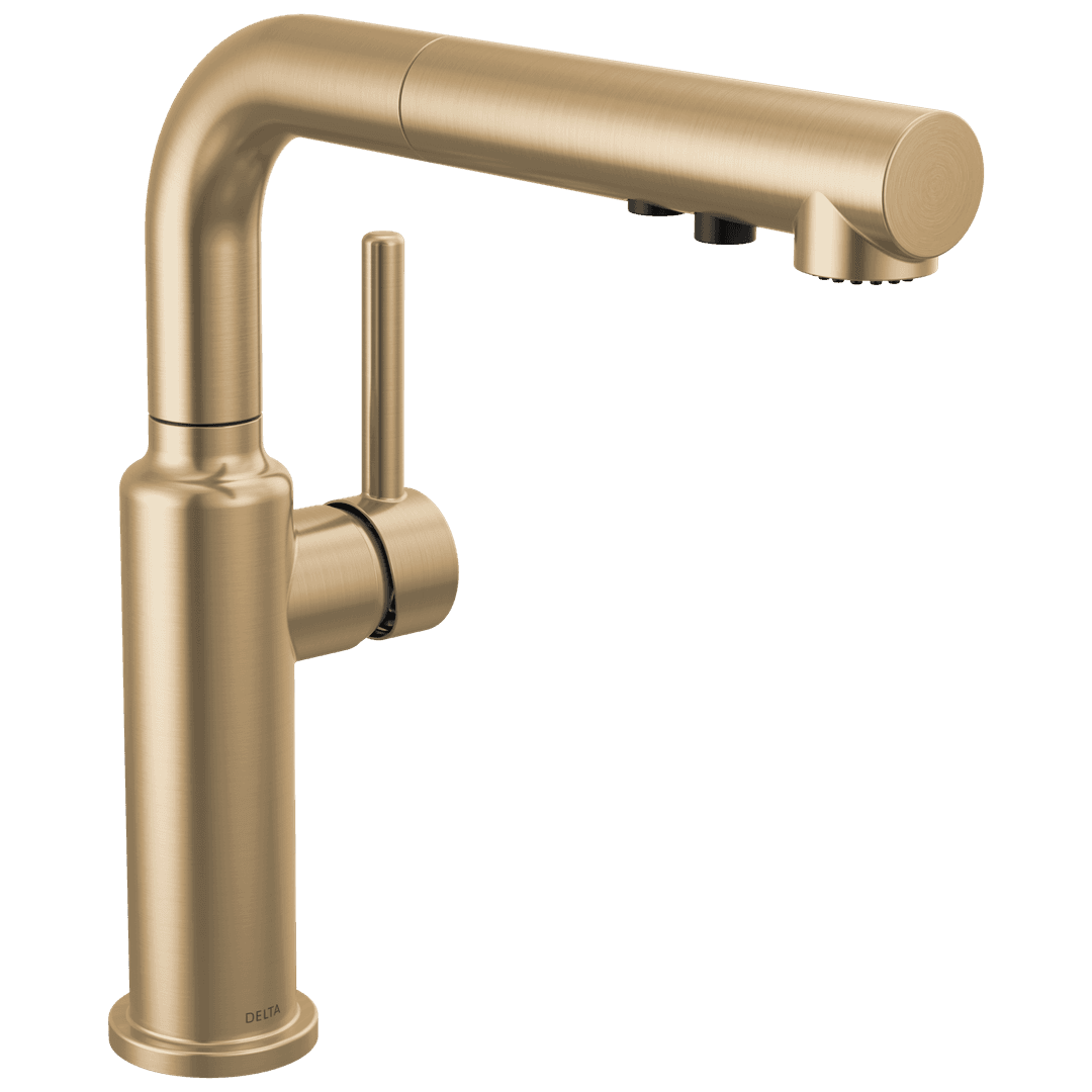 DaneriE Single Handle Pull-Out Kitchen Faucet by Delta Faucet
