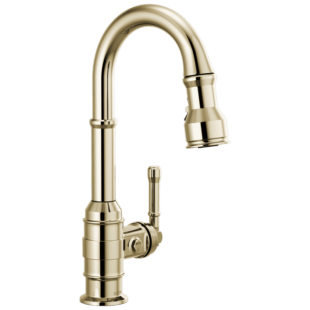 Broderick: Single Handle Pull-Down Bar / Prep Faucet