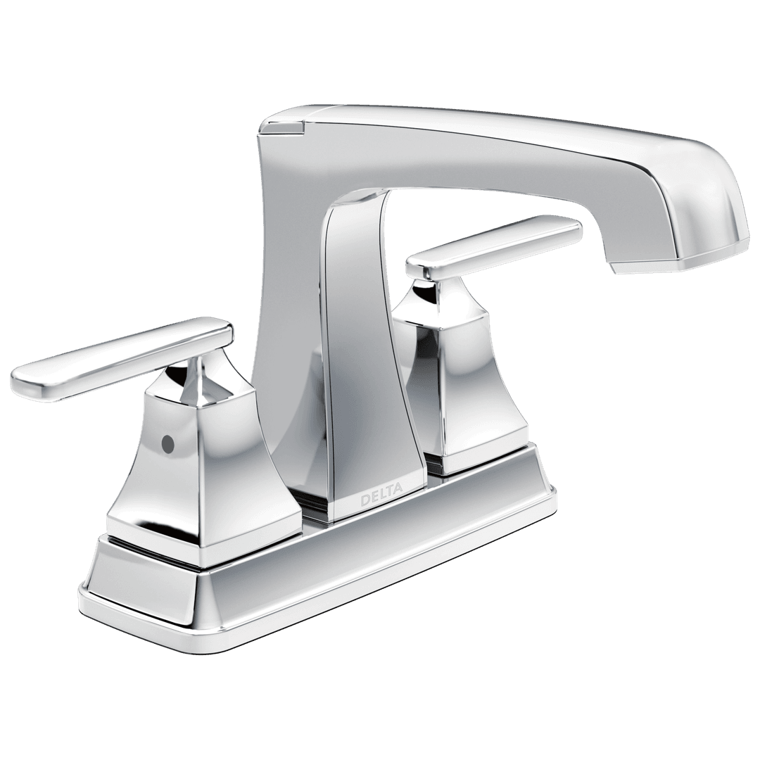 Ashlyn Two Handle Tract-Pack Centerset Bathroom Faucet by Delta Faucet