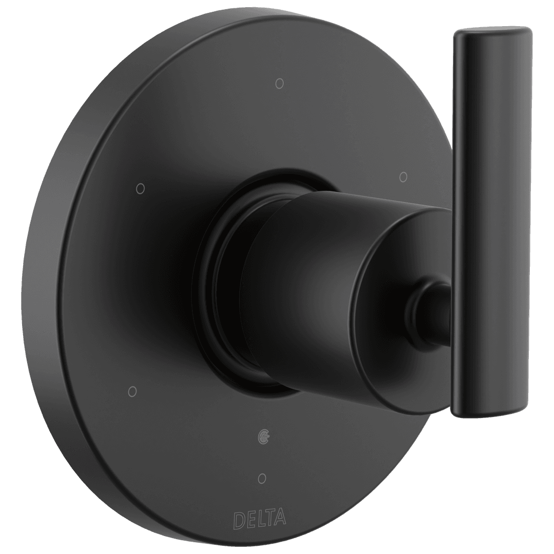 Altado 6-Setting 3-Port Diverter Trim Matte Black by Delta Faucet