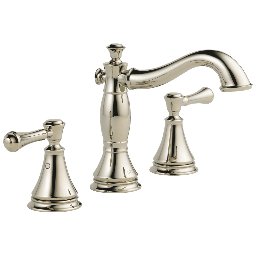 CassidyE Two Handle Widespread Bathroom Faucet by Delta Faucet