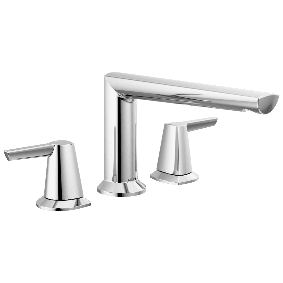 Delta Faucet Galeone 3-hole Roman Tub Trim - Lumicoat - Chrome by Delta Faucet