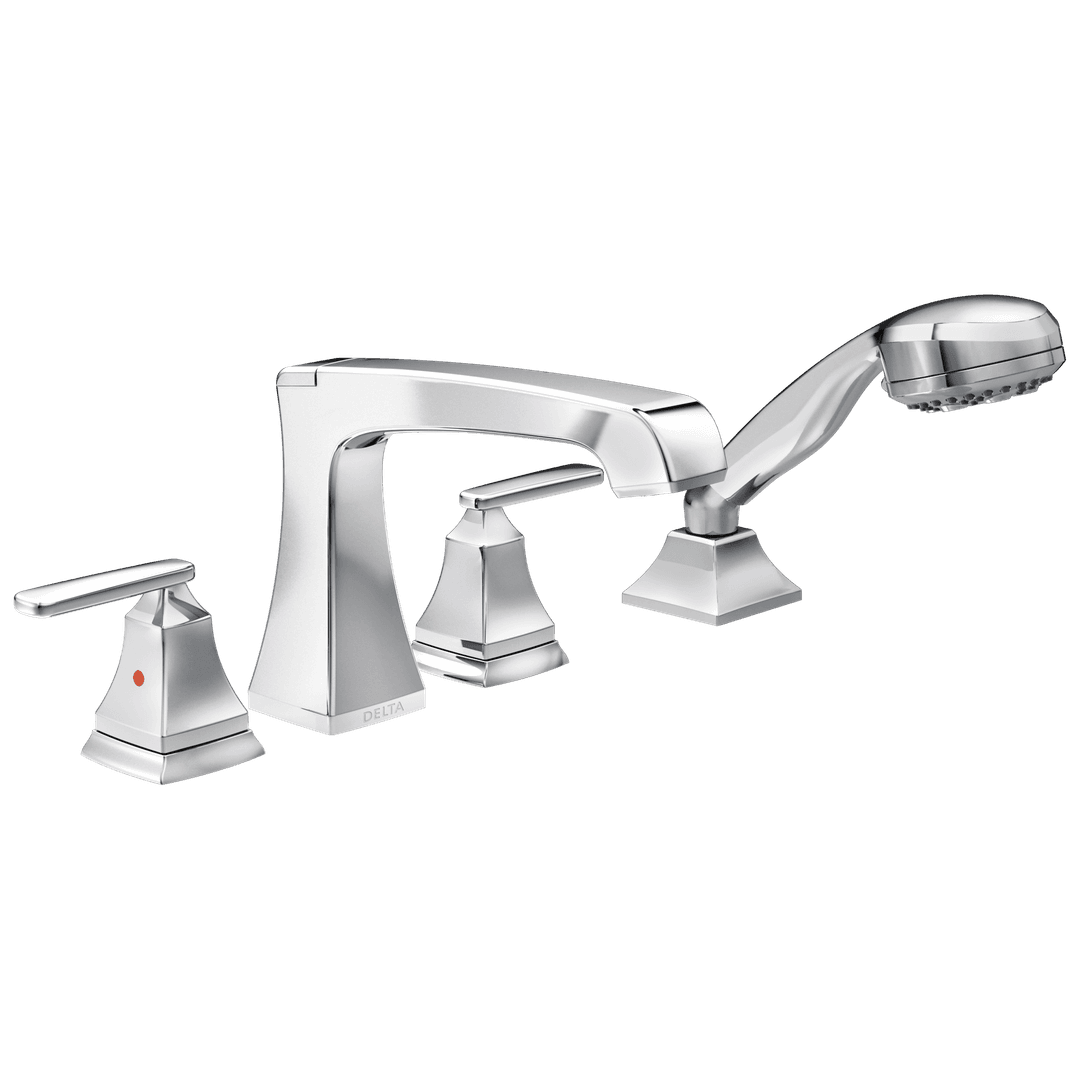Ashlyn Roman Tub with Hand Shower Trim by Delta Faucet