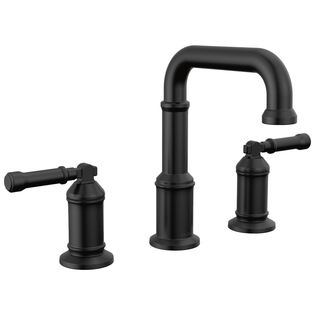 BroderickE Two Handle Widespread Bathroom Faucet by Delta Faucet