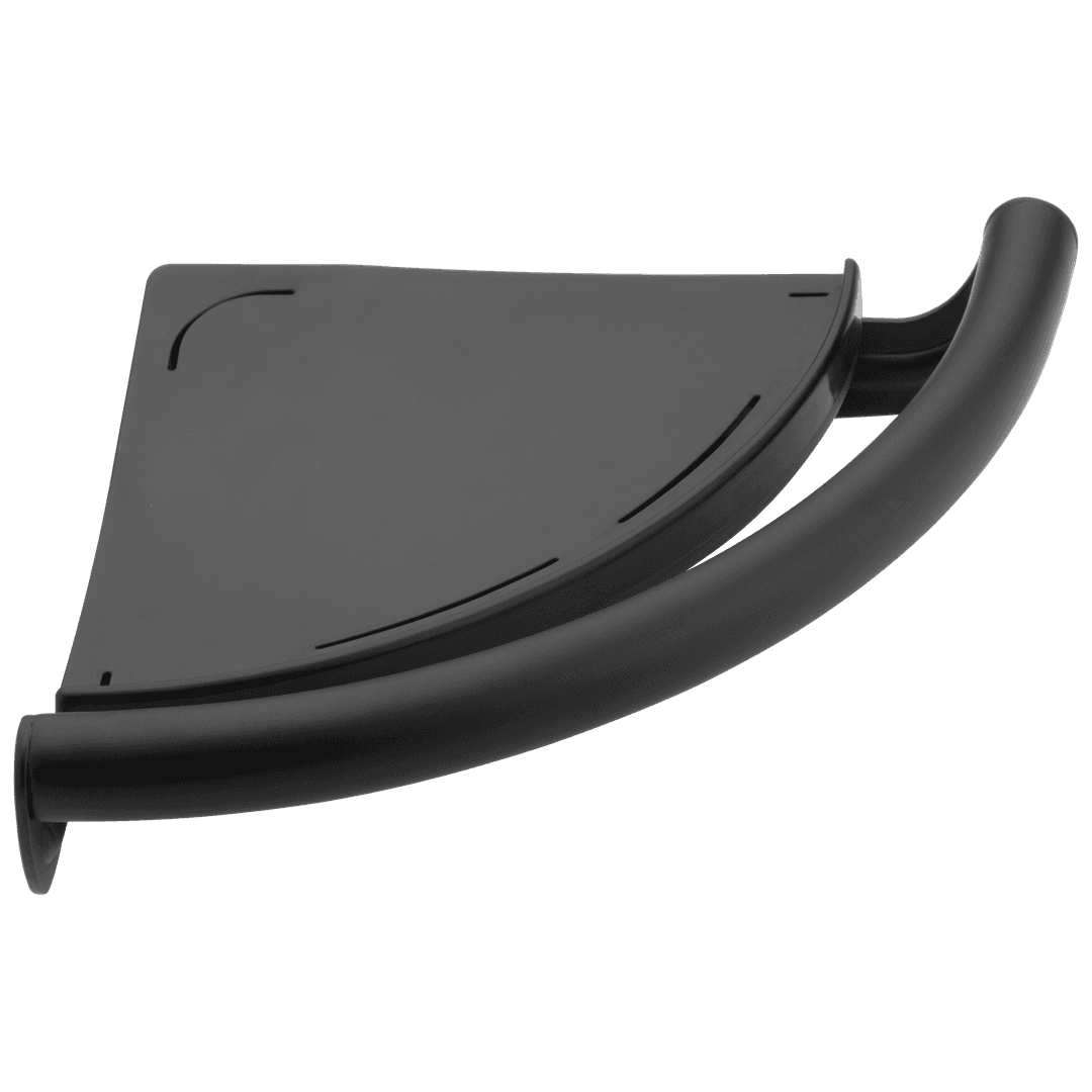 BathSafety Contemporary Corner Shelf with Assist Bar by Delta Faucet