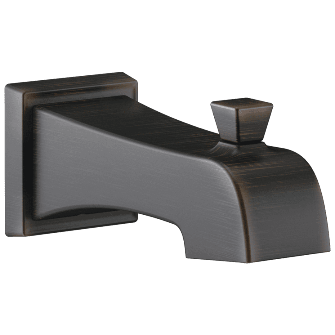 FlynnE Tub Spout - Pull-Up Diverter - Venetian Bronze by Delta Faucet