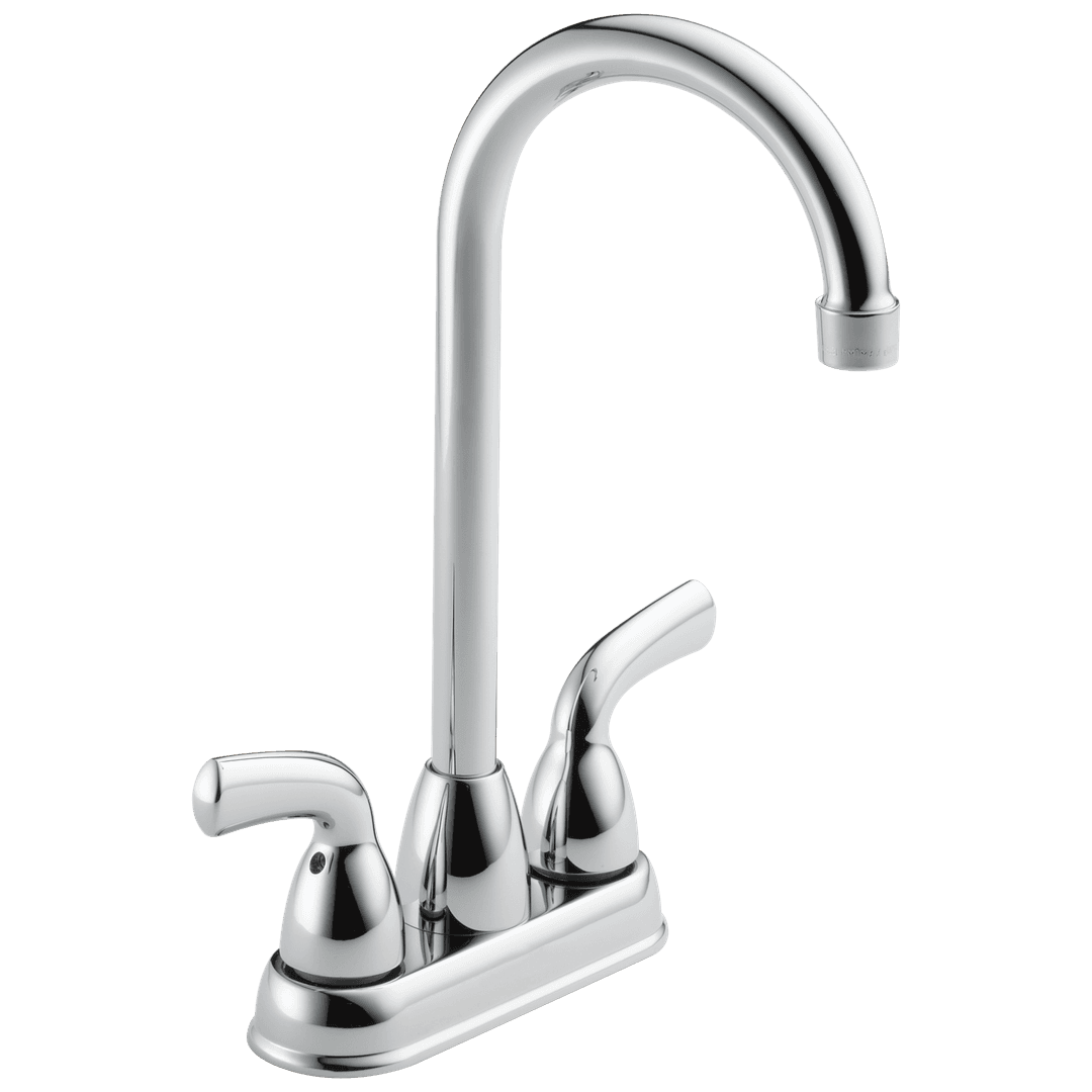 Foundations Two Handle Bar / Prep Faucet - Chrome by Delta Faucet
