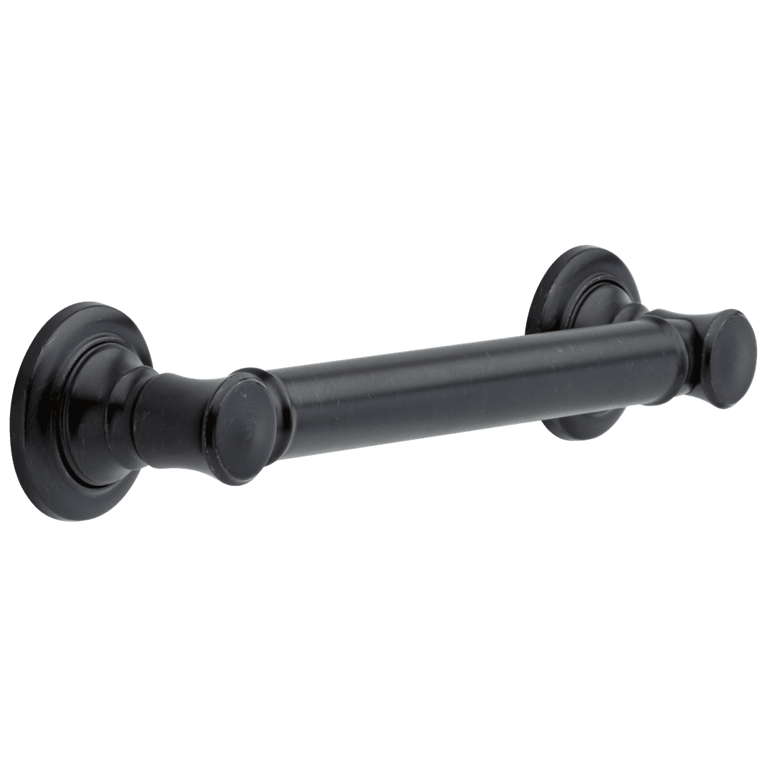 BathSafety 12'' Traditional Decorative ADA Grab Bar by Delta Faucet