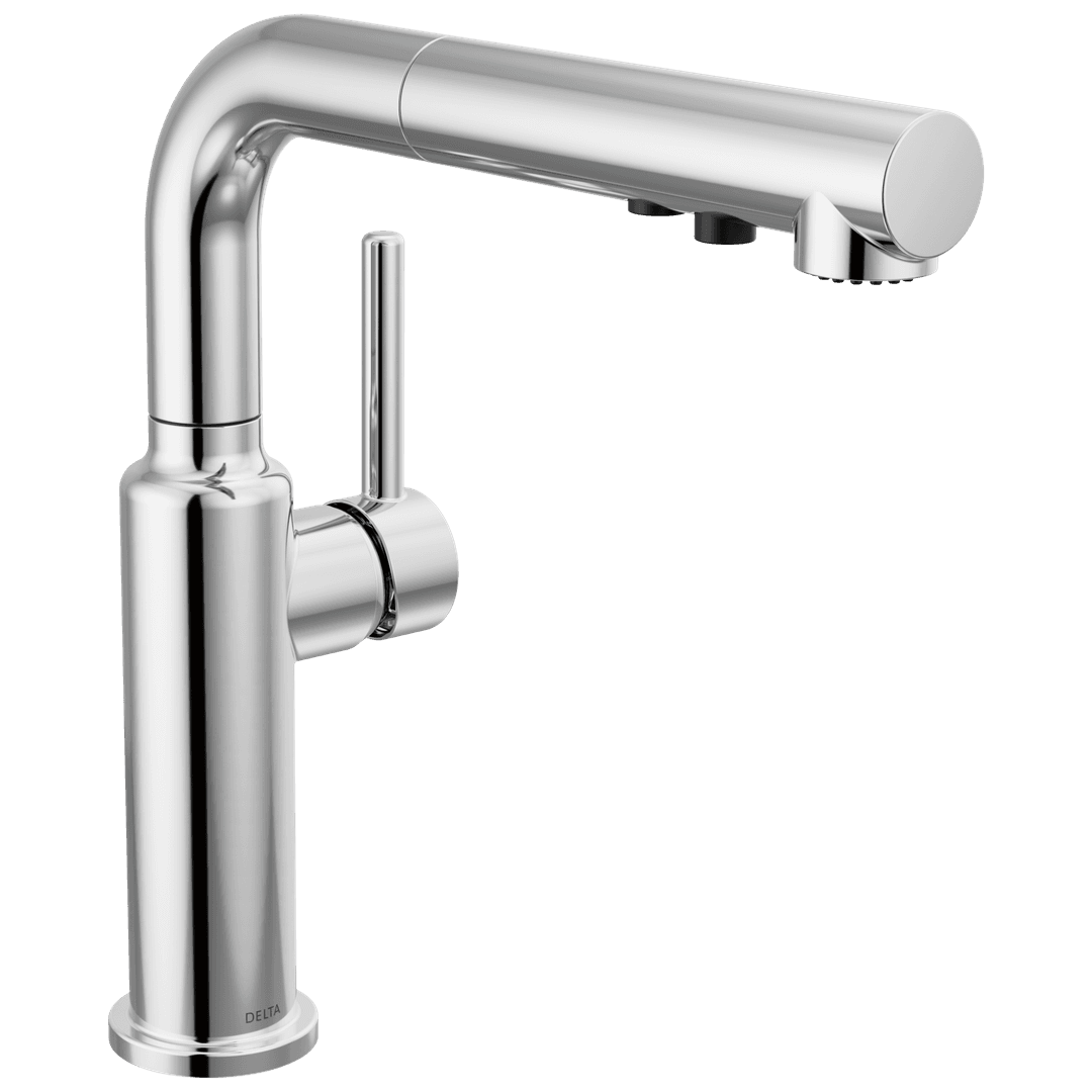DaneriE Single Handle Pull-Out Kitchen Faucet by Delta Faucet
