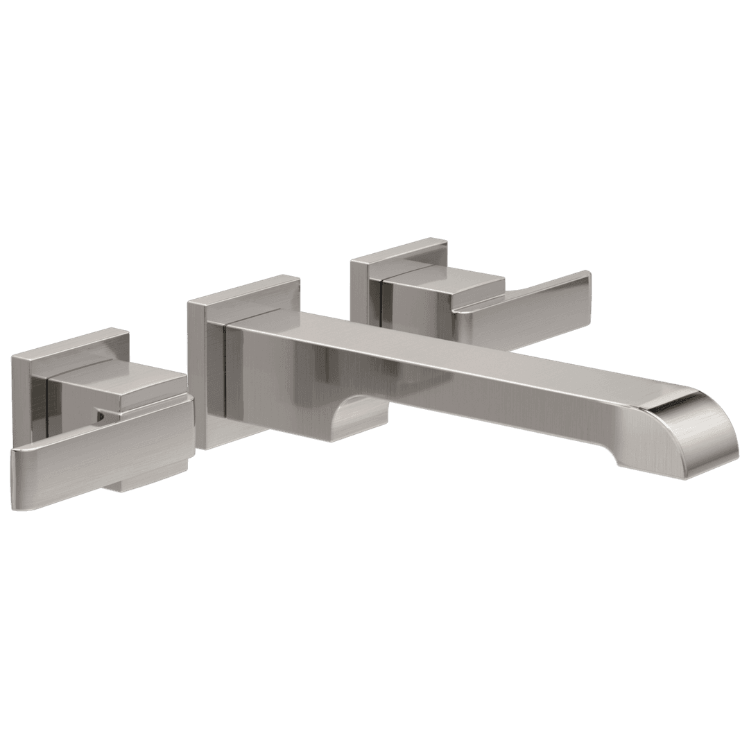 Ara Two Handle Wall Mount Bathroom Faucet Trim by Delta Faucet