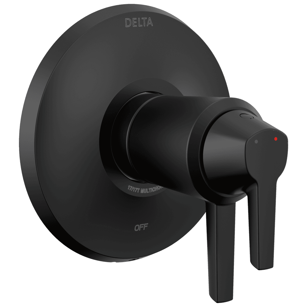 Delta Faucet GaleonE 17T Series Valve Only Trim - Matte Black by Delta Faucet