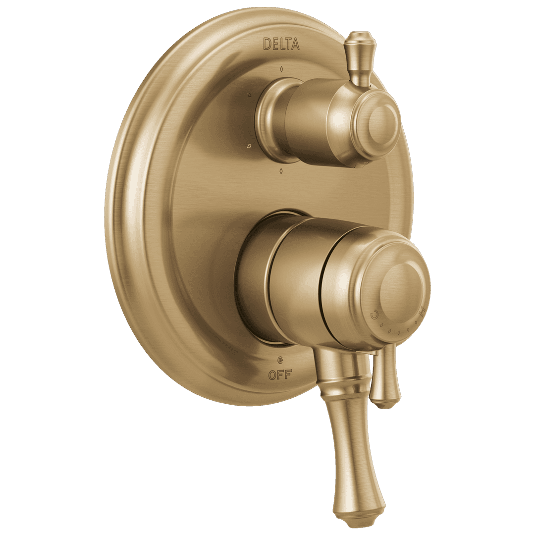 CassidyE Traditional Monitor 17 Series Valve Trim with 6-Setting Integrated Diverter by Delta Faucet