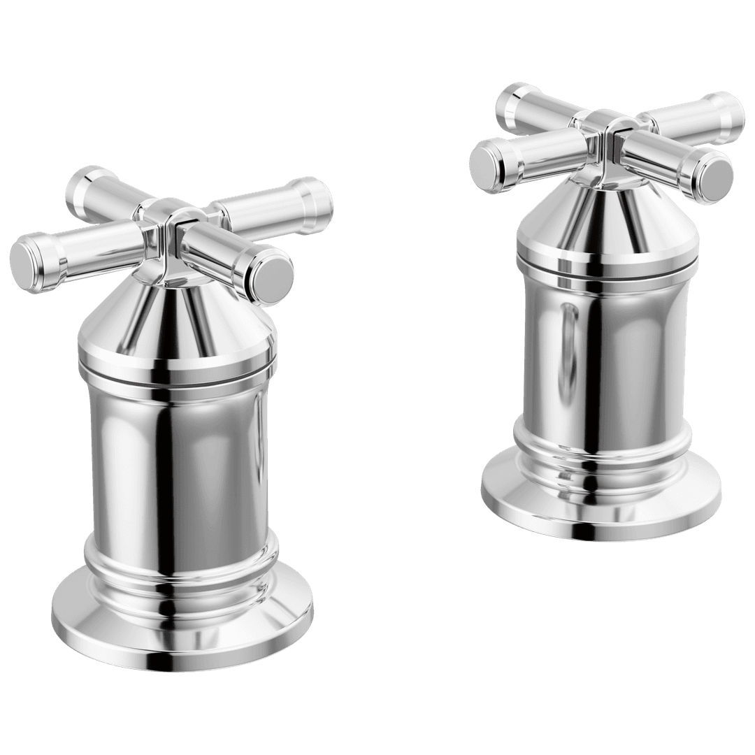 BroderickE 2 Handle Roman Tub handle Kit-Cross by Delta Faucet