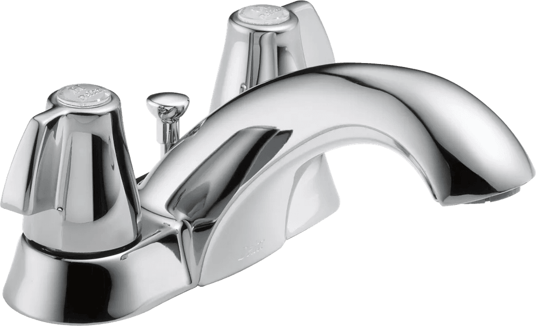 Classic Two Handle Centerset Bathroom Faucet by Delta Faucet