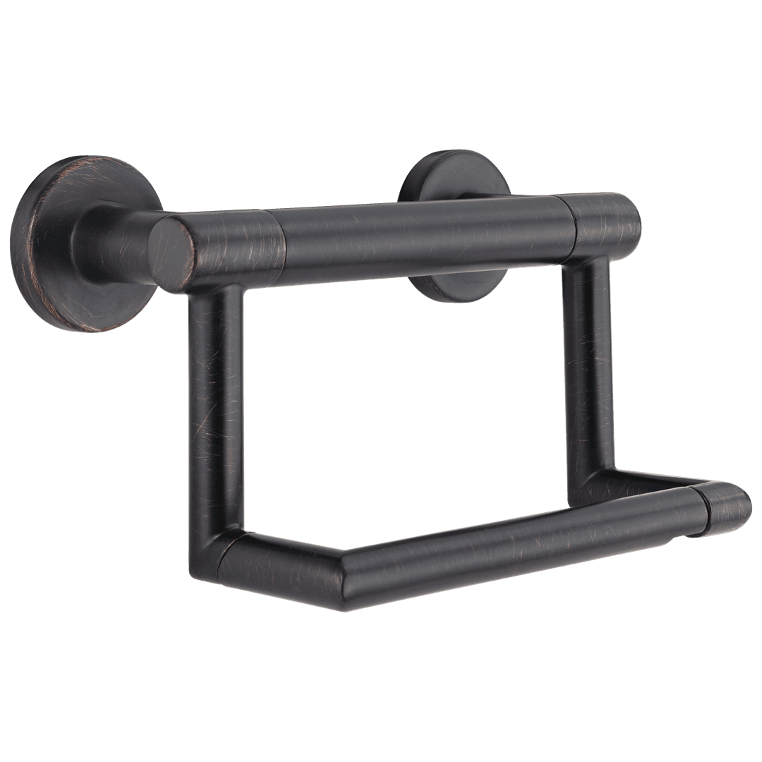 BathSafety Contemporary Tissue Holder with Assist Bar by Delta Faucet
