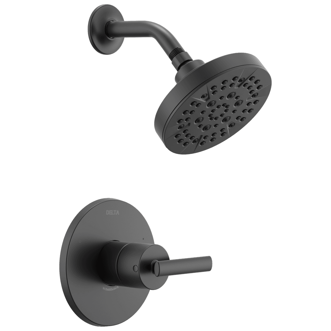 Altado Monitor 14 Series Shower Trim Matte Black by Delta Faucet