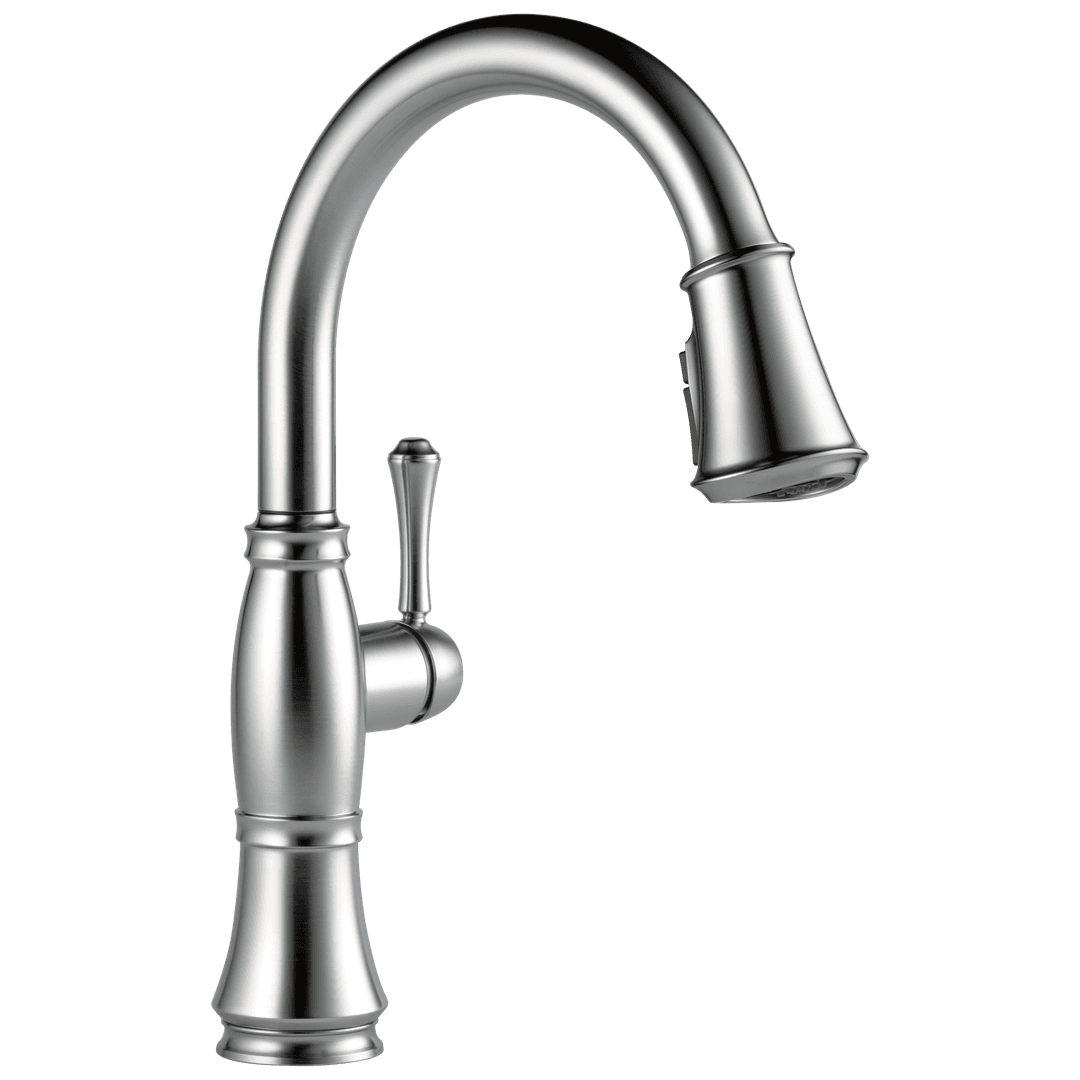 CassidyE Single Handle Pulldown Kitchen Faucet by Delta Faucet