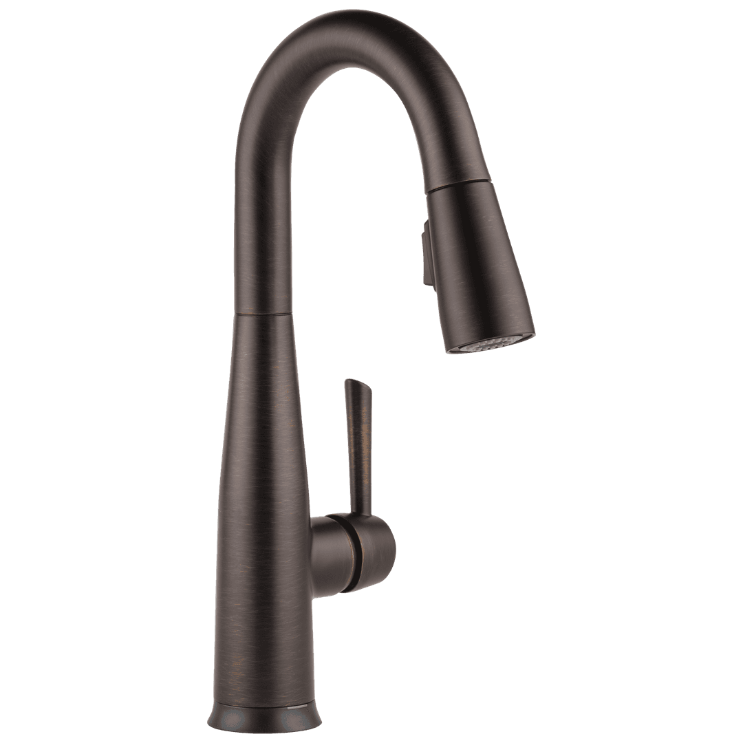 Essa Single Handle Pull-Down Bar / Prep Faucet with Touch<sub>2</sub>O Technology by Delta Faucet