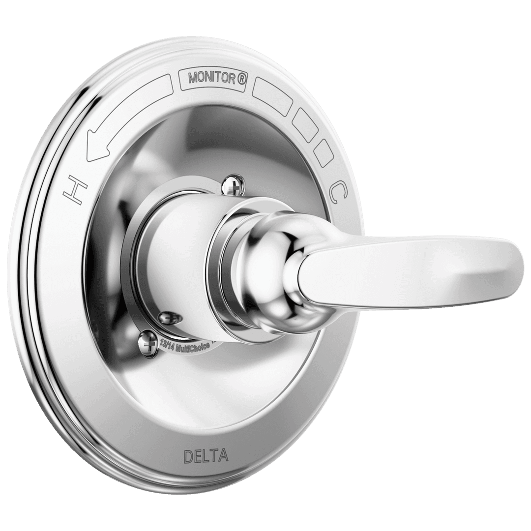 Foundations Monitor 13 Series Valve Only Trim - Chrome by Delta Faucet