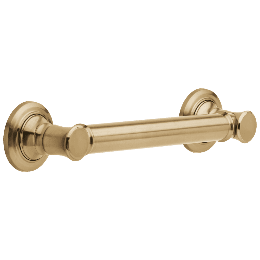 BathSafety 12'' Traditional Decorative ADA Grab Bar by Delta Faucet