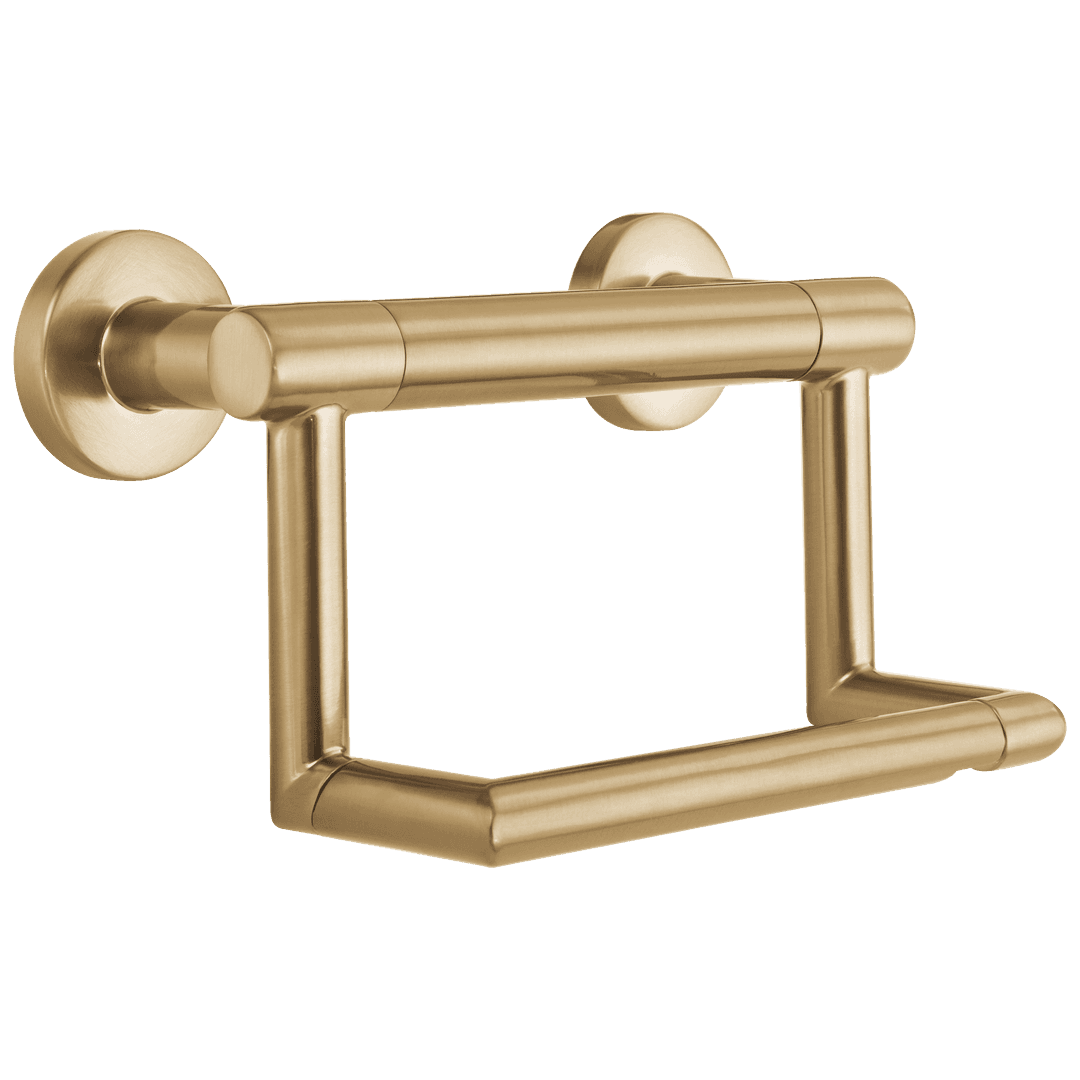 BathSafety Contemporary Tissue Holder with Assist Bar by Delta Faucet