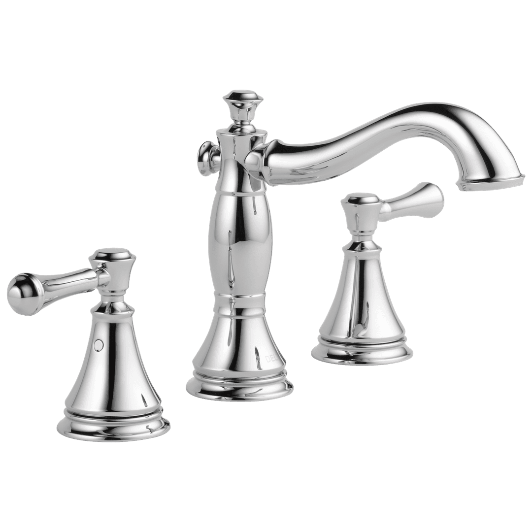 CassidyE Two Handle Widespread Bathroom Faucet by Delta Faucet