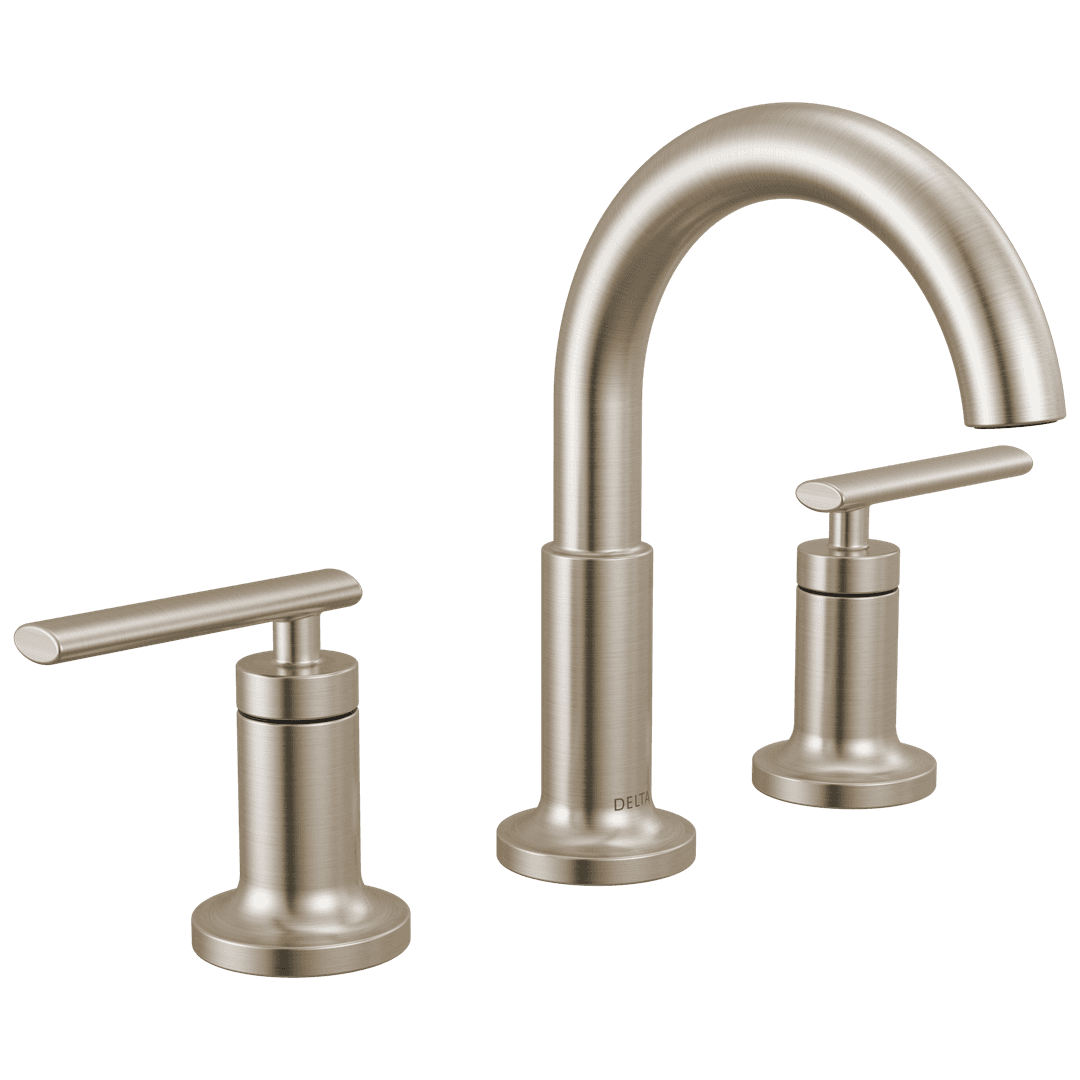 Altado Two Handle Widespread Bathroom Faucet Stainless by Delta Faucet