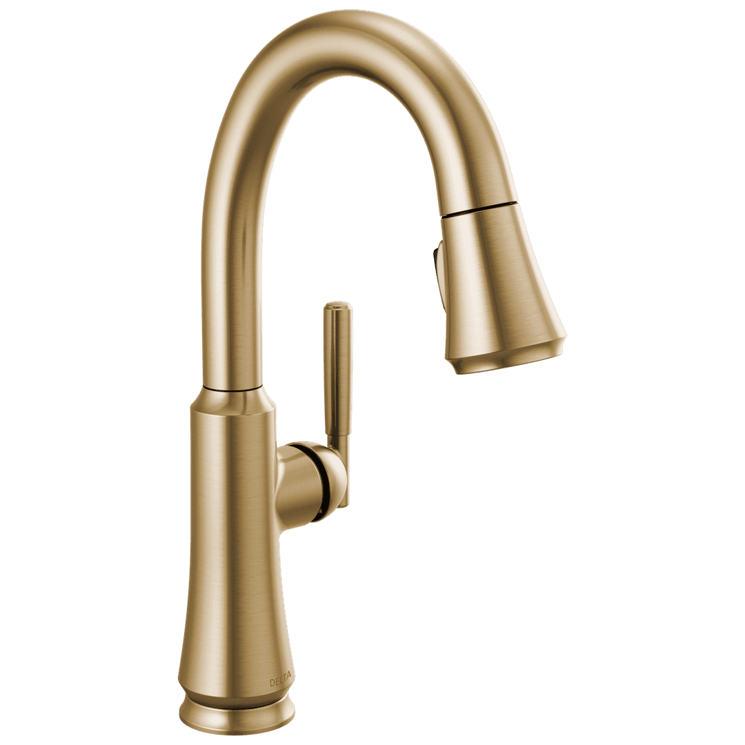 CorantoE Single Handle Pull Down Bar/Prep Faucet by Delta Faucet