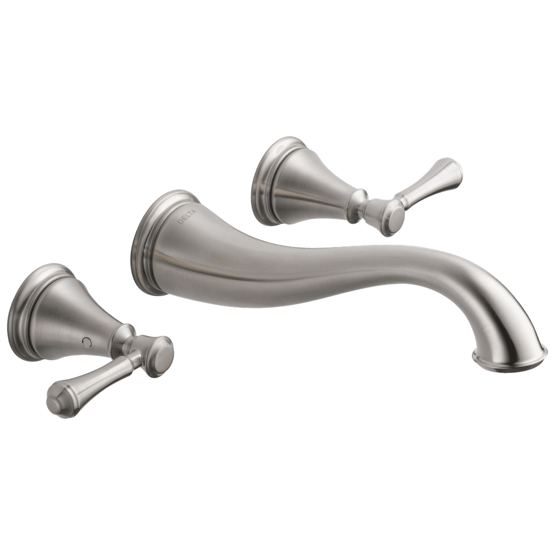 CassidyE Two Handle Wall Mount Bathroom Faucet Trim by Delta Faucet