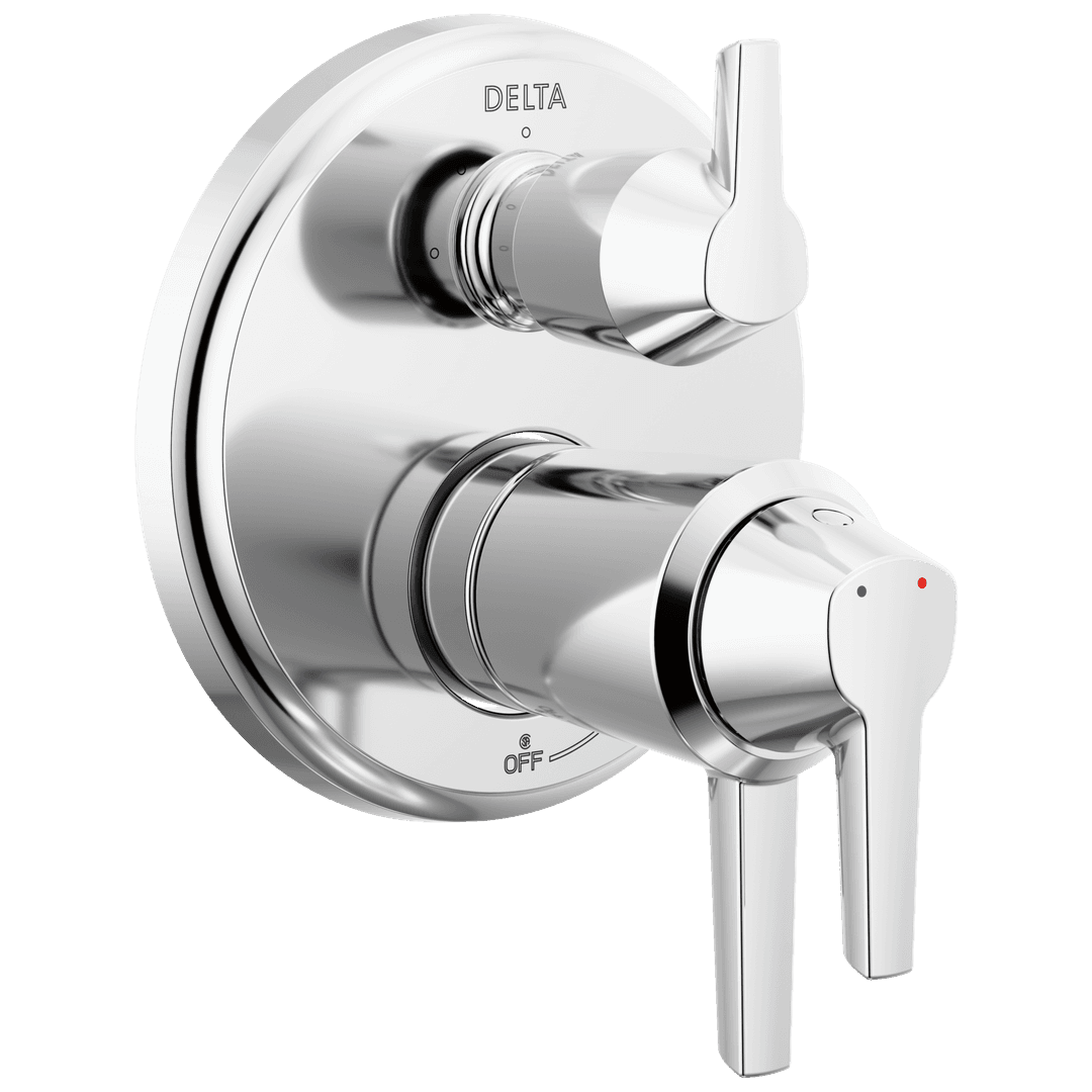 Delta Faucet GaleonE 17T S Integrated Diverter Trim-3 Setting - Lumicoat Chrome by Delta Faucet